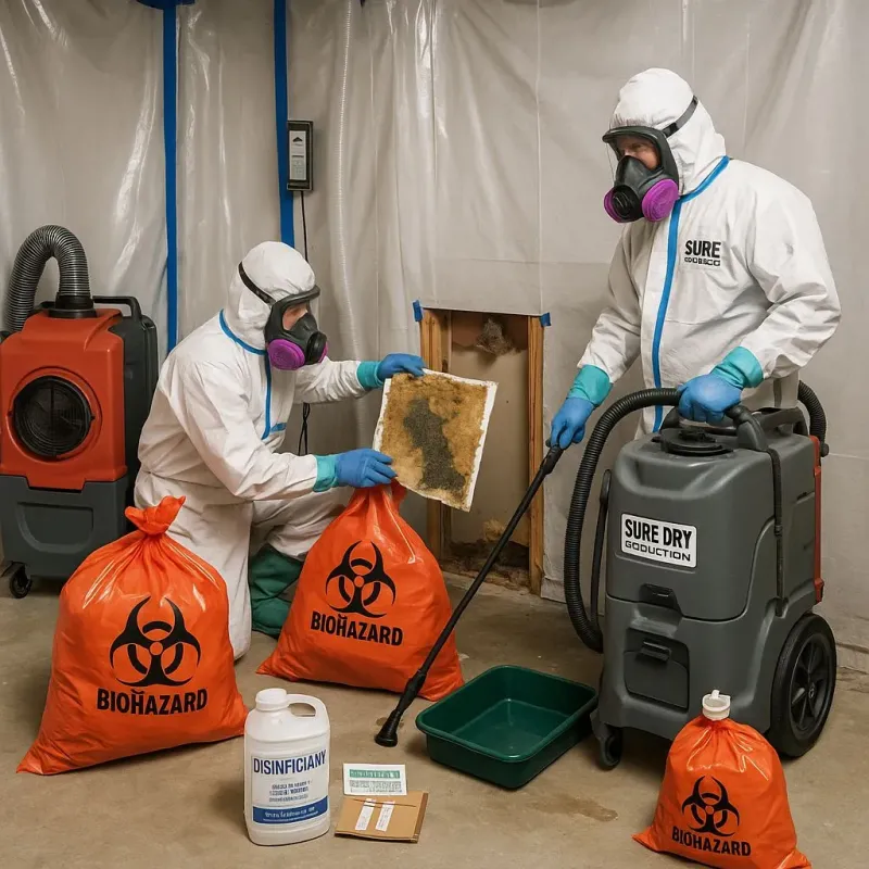 Contaminated Water Handling Protocols process in Cameron Park, CA