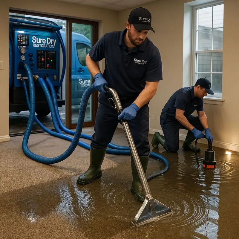 Water Extraction and Removal process in Cameron Park, CA